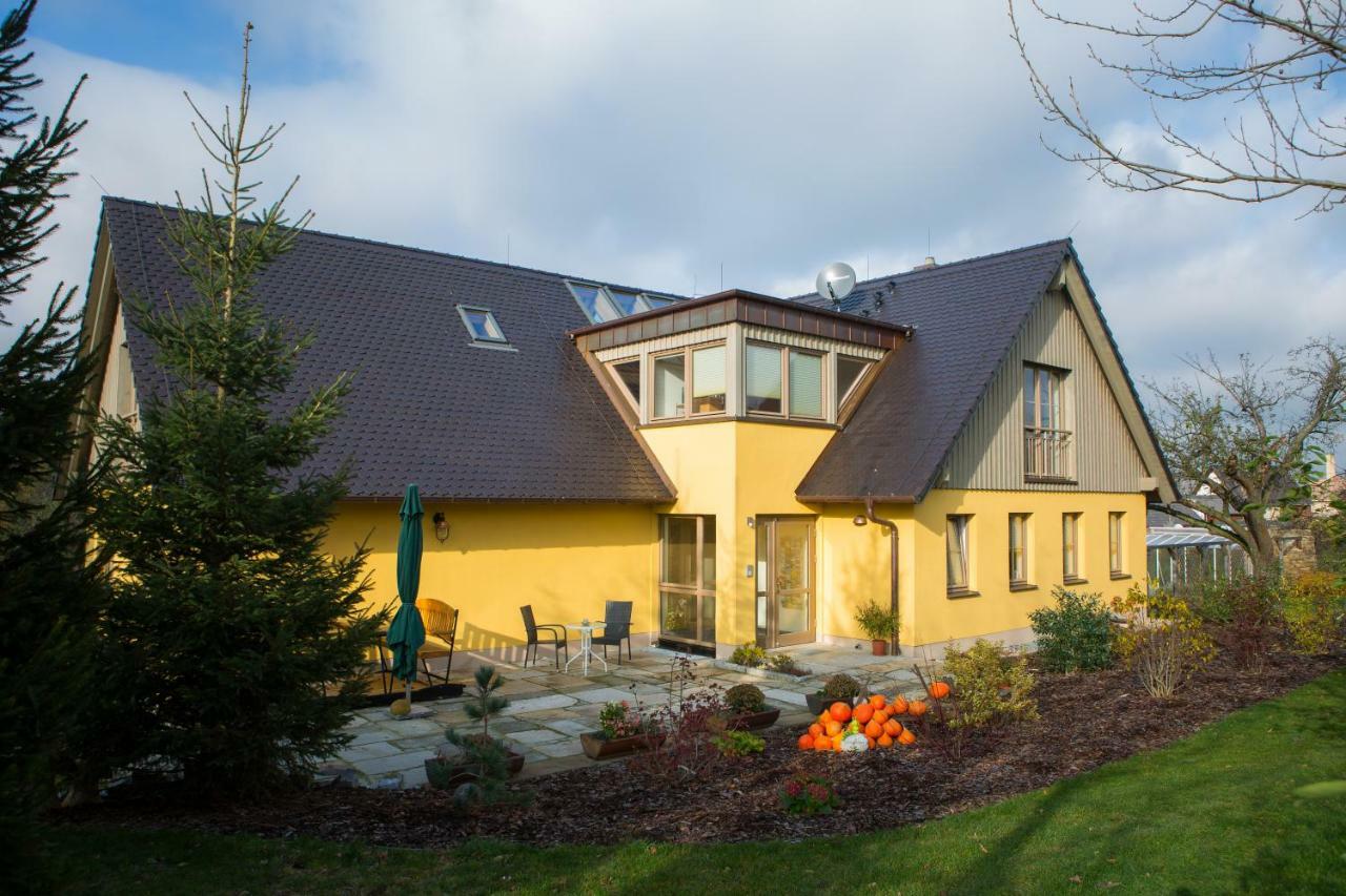 Pension Raupennest mit Blockhaussauna Bautzen Extérieur photo